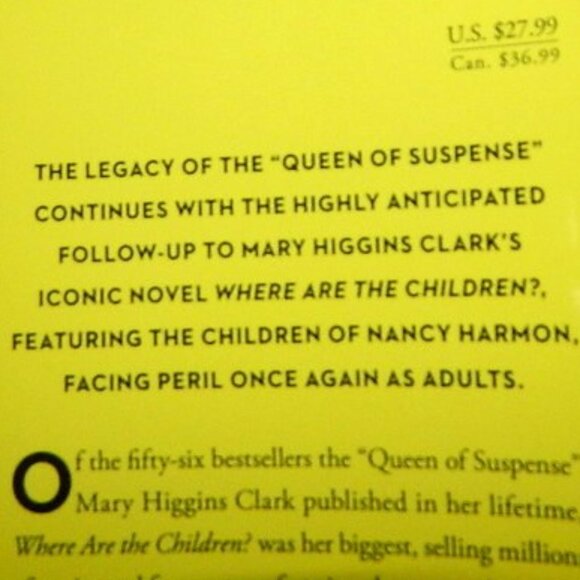 Mary Higgins Clark WHERE ARE THE CHILDREN NOW 2 Books HB PB Bundle - Picture 10 of 10